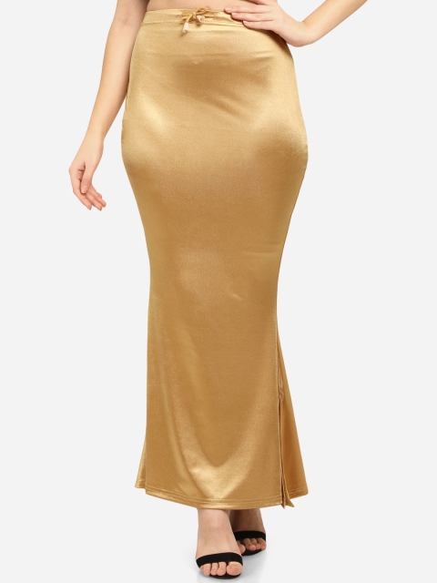 

Lavika Couture Women Beige Solid Saree Shapewear