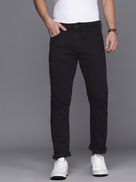 

Louis Philippe Jeans Men Black Low-Rise Stretchable Jeans