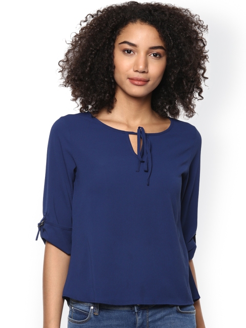 

Harpa Navy Top, Navy blue