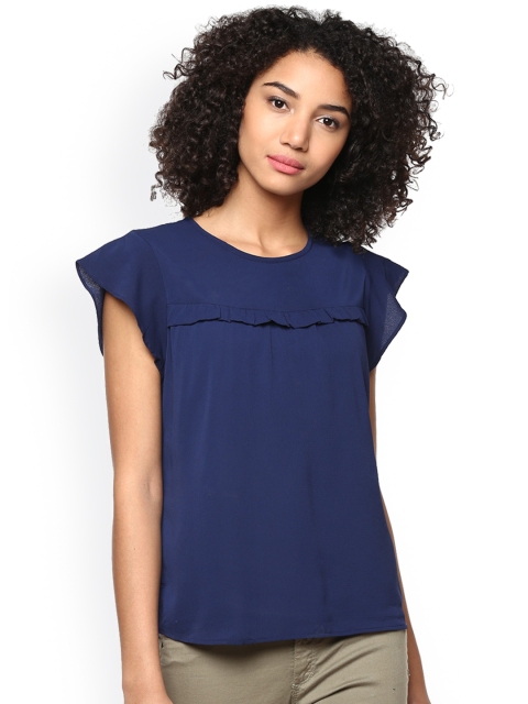 

Harpa Navy Top, Navy blue