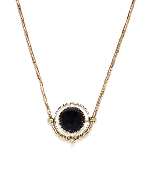 

Kazo Gold-Toned & Black Elizabeth Necklace