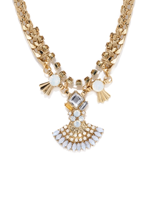 

Kazo Gold-Toned Embellished Necklace