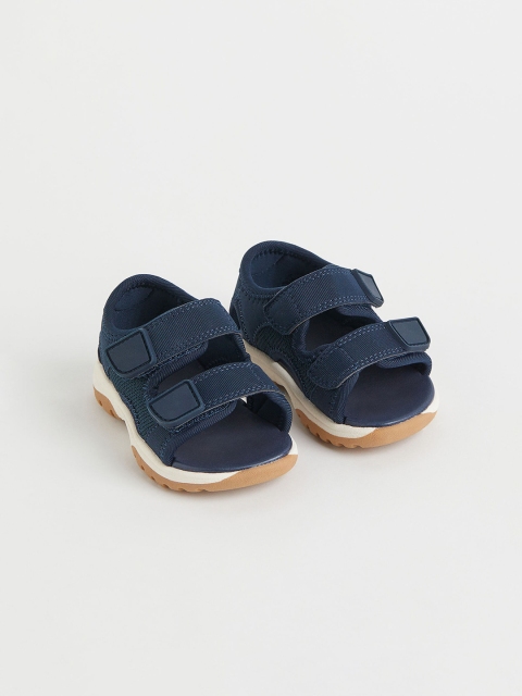 

H&M Girls Blue Solid Comfort Sandals