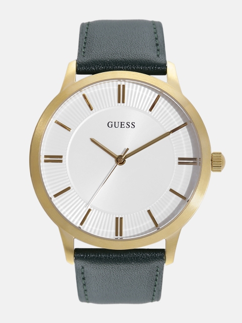 

GUESS Men Off-White Dial Watch W0664G5