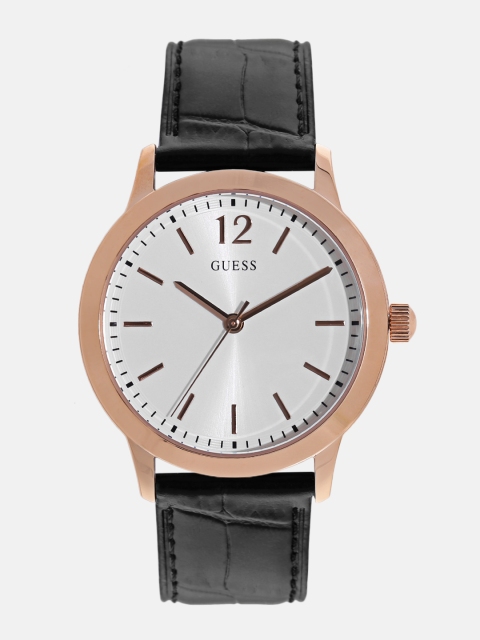 

GUESS Men Off-White Dial Watch W0922G6