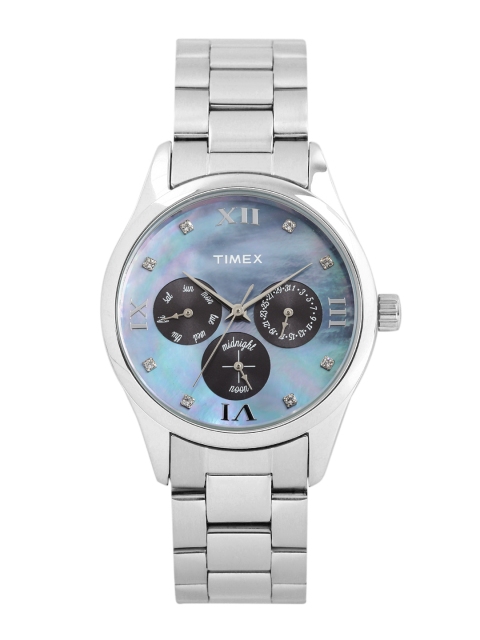 

Timex Women Purple Iridescent Multifunction Watch TW000W206