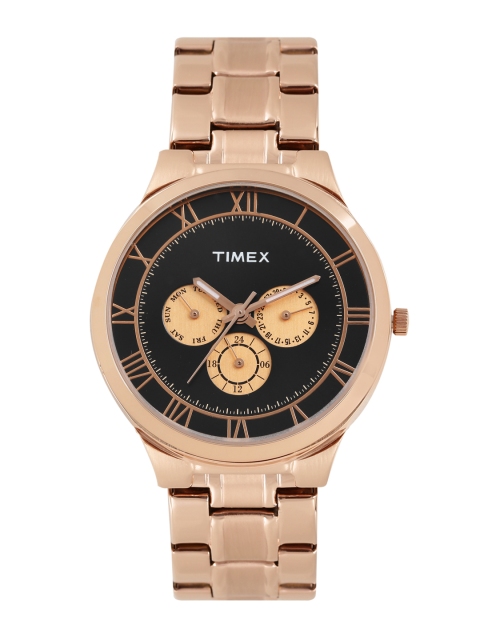 

Timex Men Black Multifunction Analogue Watch TW000K108