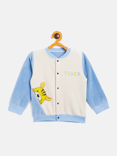 

Camey Unisex Kids Blue Printed Sweatshirt