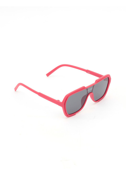 

Lil Lollipop Unisex Kids Grey Lens & Red Square Sunglasses with UV Protected Lens