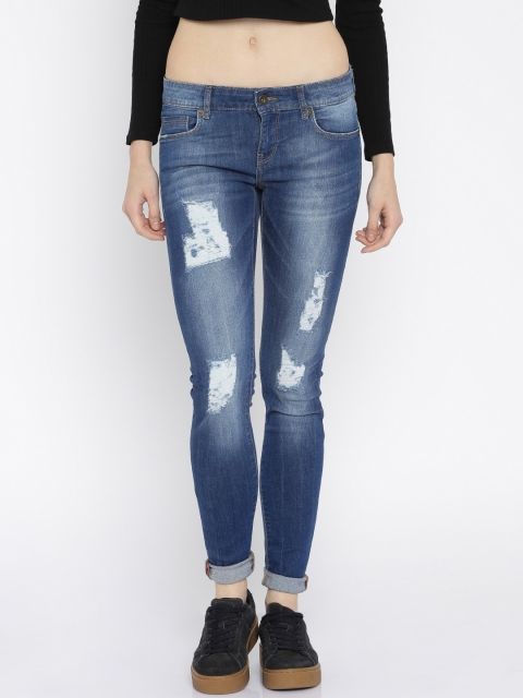 

Vero Moda Women Blue Slim Fit Low-Rise Stretchable Jeans