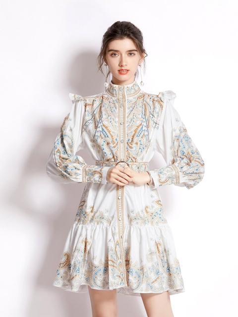 

JC Collection Women White Floral Dress