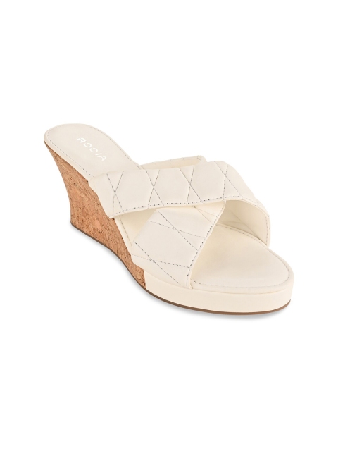 

Rocia Women White Comfort Sandals