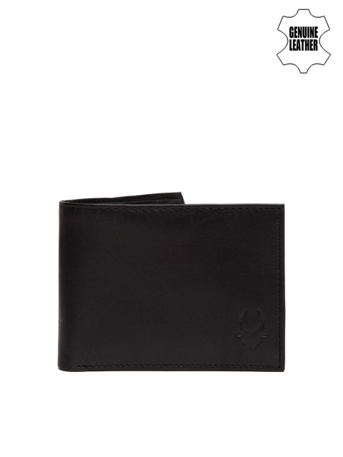 

WildHorn Men Black Genuine Leather Wallet