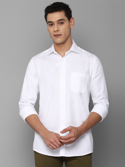 

Allen Solly Men White Slim Fit Pure Cotton Casual Shirt