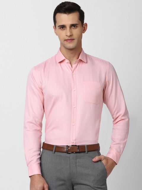 

Peter England Elite Men Pink Formal Shirt