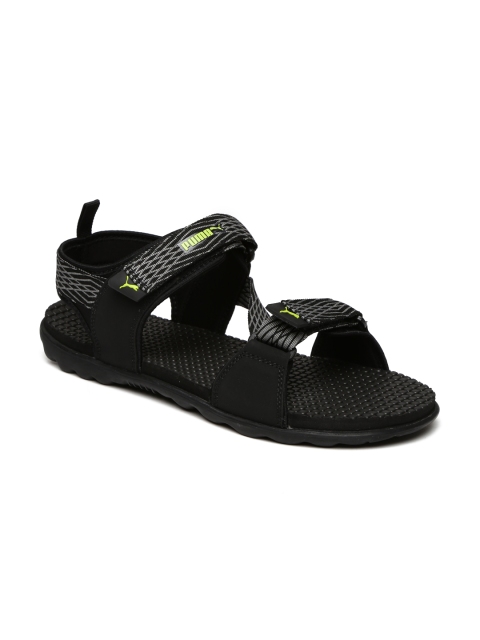 

Puma Men Grey & Black Spectra IPD Sports Sandals