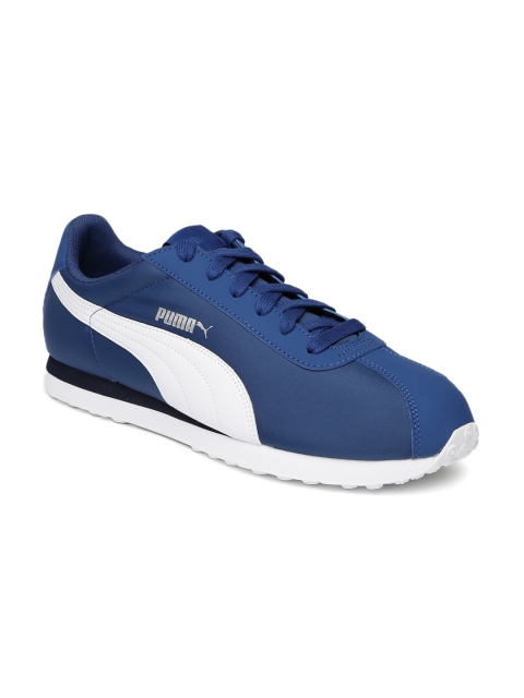 

Puma Men Blue & White Turin NL Colourblocked Sneakers