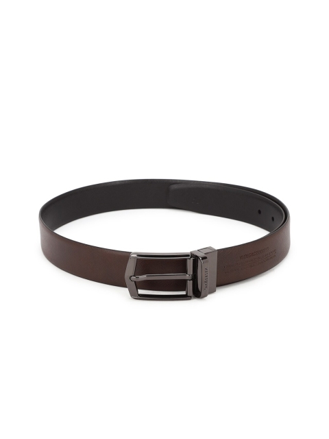 

Van Heusen Men Brown Leather Formal Belt