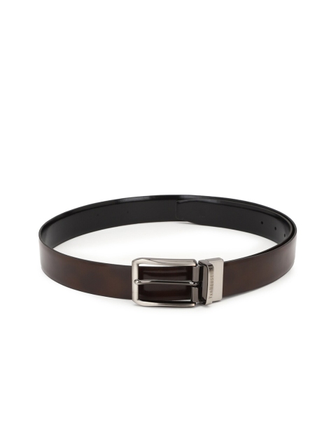 

Van Heusen Men Brown Leather Formal Belt