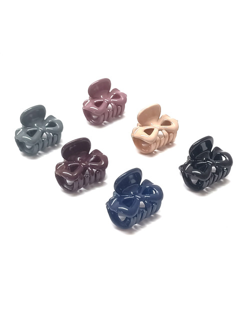 

OOMPH Women Set of 6 Claw Clip, Multi