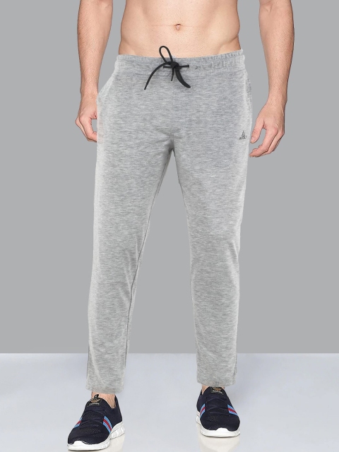 

AVOLT Men Grey Solid Cotton Track Pant