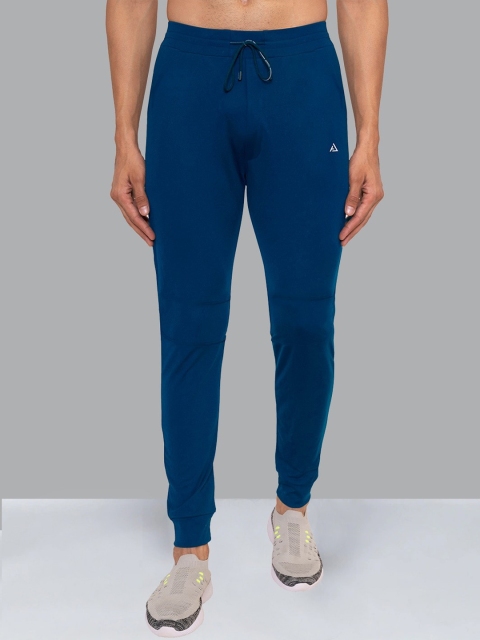 

AVOLT Men Blue Solid Slim Fit Cotton Joggers