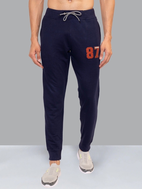 

AVOLT Men Blue Solid Slim-Fit Joggers