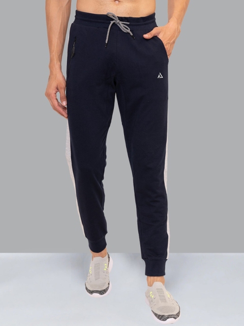 

AVOLT Men Blue Solid Slim-Fit Joggers