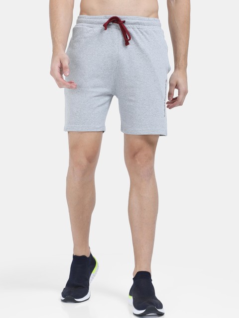 

Masculino Latino Men Grey Melange Sports Shorts