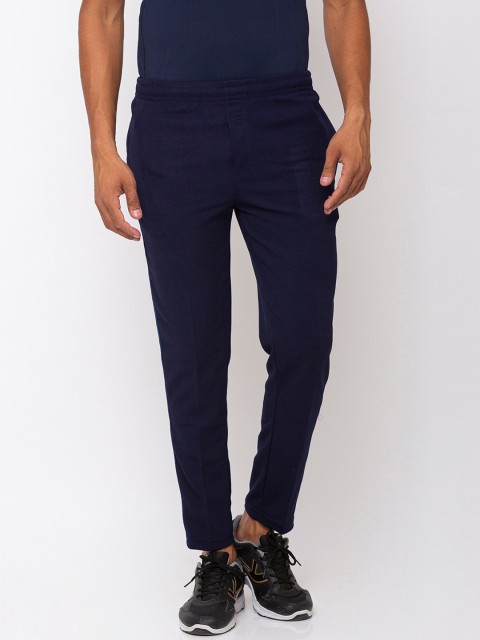 

Black Panther Men Navy Blue Solid Track Pants