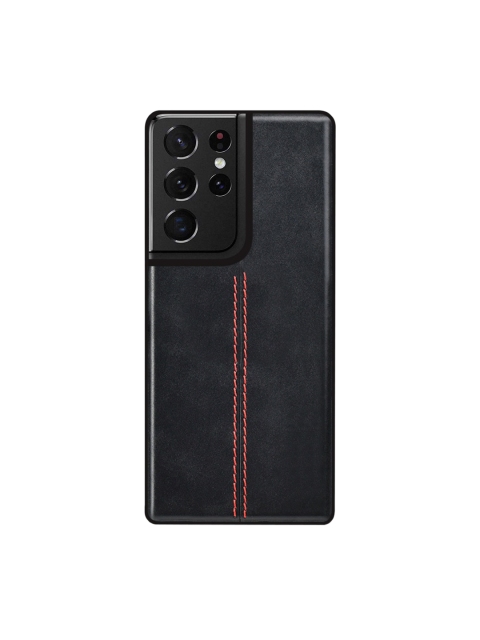 

TREEMODA Black Samsung Galaxy S21 Ultra Back Case