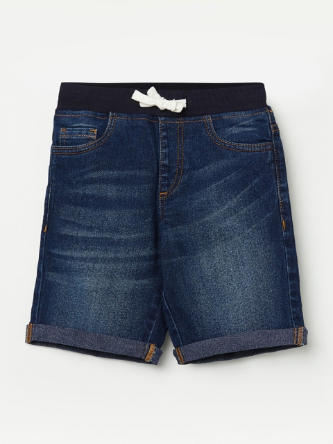 

Fame Forever by Lifestyle Boys Blue Washed Denim Shorts