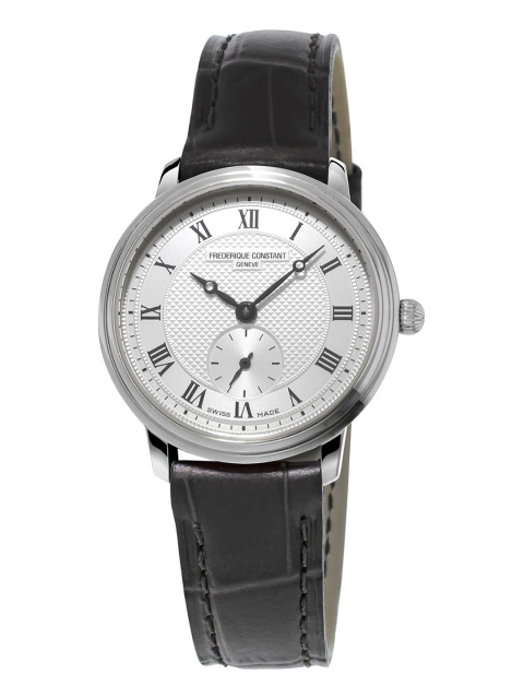 

Frederique Constant Women Silver SlimLine Mid Size Analogue Watch FC-235M1S6