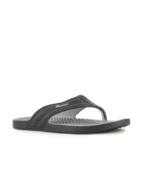 

Sandak by Bata Men Blue & Grey Thong Flip-Flops