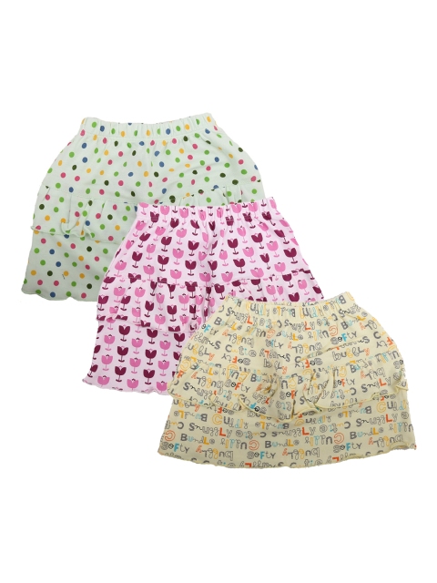

V-Mart Unisex Kids Pack Of 3 Green Skirts