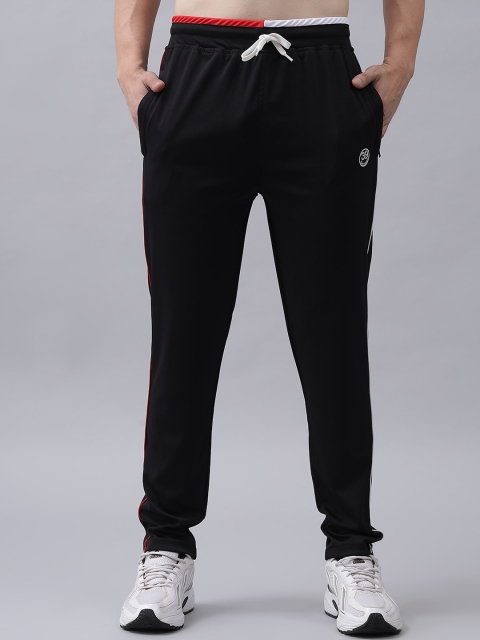 

39 THREADS Men Black Solid Track Pants