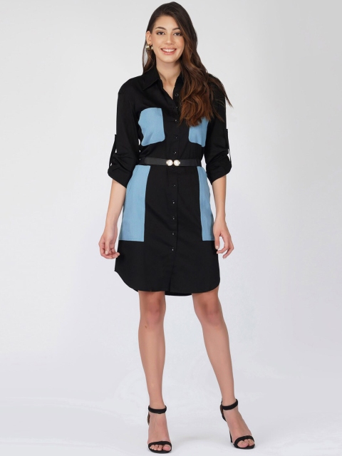 

CRUSSET Women Blue PU Belt