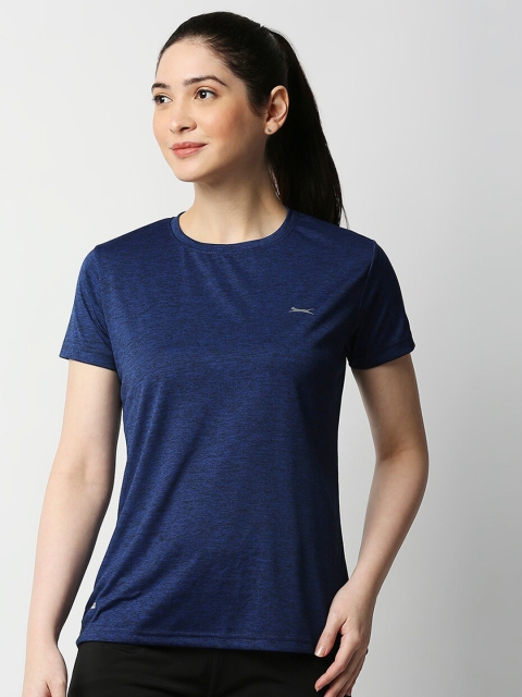 

Black Panther Women Navy Blue Running T-shirt