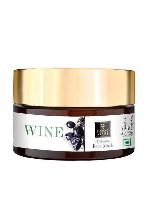 

Good Vibes Wine Hydrating Face Mask 100 g, White