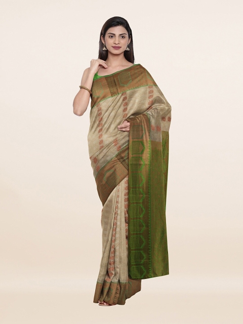 

Pothys Women Cream Sarees
