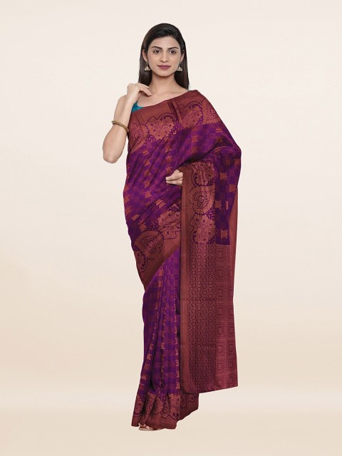 

Pothys Lavender Woven Design Pure Silk Saree