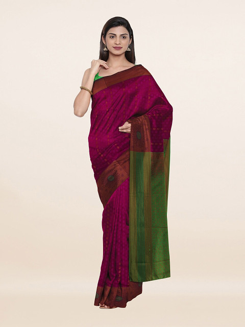

Pothys Women Violet Sarees