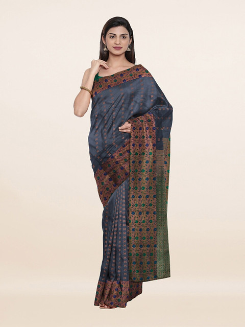 

Pothys Women Grey Sarees