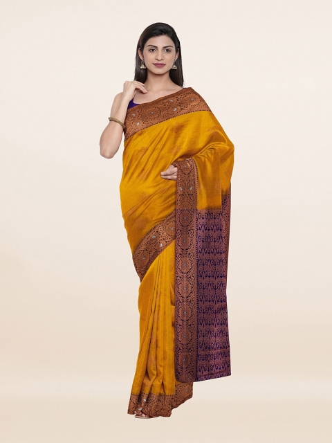

Pothys Women Yellow Sarees
