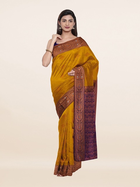 

Pothys Women Yellow Sarees