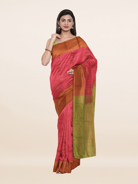 

Pothys Pink Pure Silk Sarees