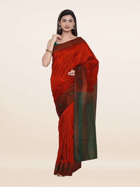

Pothys Women Orange Sarees