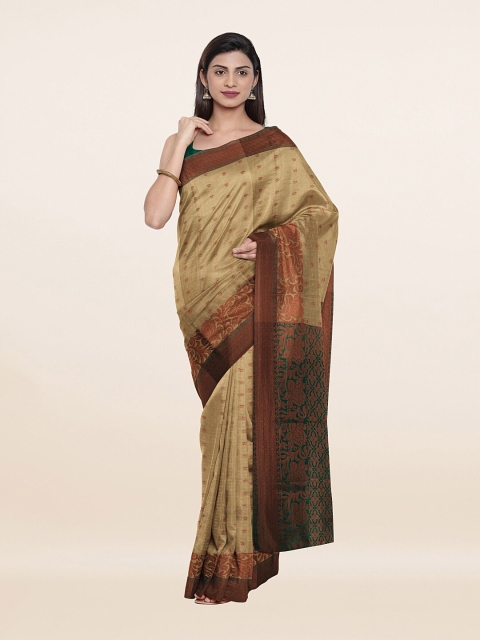 

Pothys Women Cream Sarees