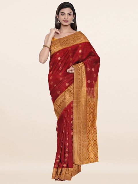 

Pothys Women Maroon Sarees