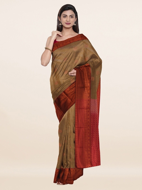 

Pothys Women Cream Sarees